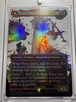 Terra, Magical Adept (Borderless) Final Fantasy Foil MTG - Image 4