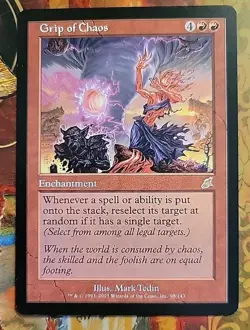 MTG Grip of Chaos x1 LP ~Scourge (Magic the Gathering)*Free Shipping* - Image 1