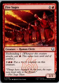 Fire Sages U Avatar: The Last Airbender 136 NM - Image 1