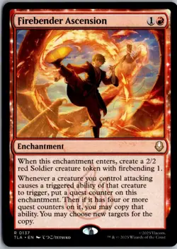 Firebender Ascension R Avatar: The Last Airbender 137 NM - Image 1