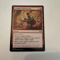 Untimely Malfunction Duskmourn: House of Horror Regular - Image 1