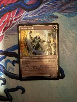 The Legend of Kyoshi MtG Avatar The Last Airbender Prerelease Foil - Image 2