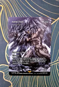 Astral Titan (Primeval Titan) [SHOWCASE] | Final Fantasy (MTG) | NM EN - Image 1