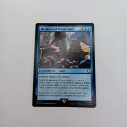 Mechanized Production MTG Mythic Rare Magic: The Gathering Fallout Commander - Image 1