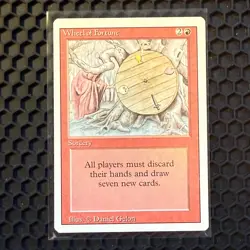MTG Wheel of Fortune (Revised/3rd Edition) LP- - Image 1