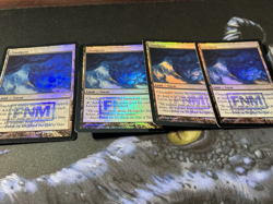 Cloudpost Mtg 4X Promo Foil 4 of them NM/EX FNM - Image 1