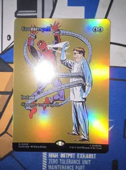 MTG - MAR - Counterspell (Borderless) #9 - Near Mint Foil - Image 1