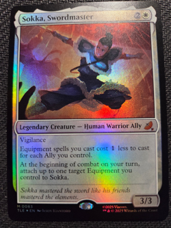 MTG Magic The Gathering -Sokka, Swordmaster -M 0083 - NM - FOIL! ?? - Image 1