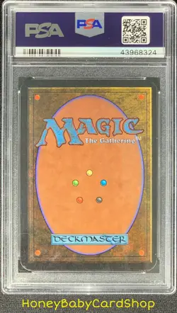 MTG Limited Edition Alpha 1993 Lightning Bolt PSA 9 Mint Old School 93/94 - Image 2