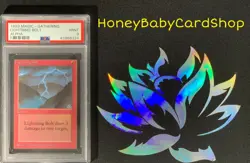 MTG Limited Edition Alpha 1993 Lightning Bolt PSA 9 Mint Old School 93/94 - Image 4