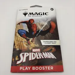 MTG: Magic The Gathering Marvel Spider-Man Play Sleeved Booster Pack - Image 1