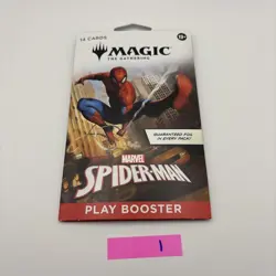 MTG: Magic The Gathering Marvel Spider-Man Play Sleeved Booster Pack - Image 3