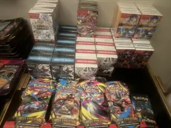 Lot of 9 - Pokemon TCG White Flare Booster Bundles - New & Sealed Black Bolt - Image 1