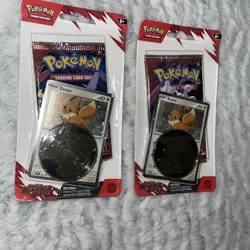 Pokemon Destined Rivals Blister Pack | Eevee Promo | BRAND NEW X2 - Image 2