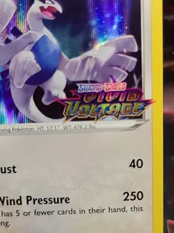 Pokemon SWSH: Sword & Shield Promo Cards SWSH069 Lugia - Image 2