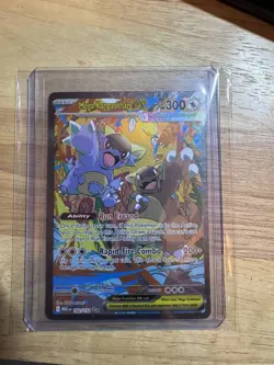 2025 Pokemon Mega Kangaskhan Ex 182/132 Special Illustration Rare Mega Evolution - Image 2