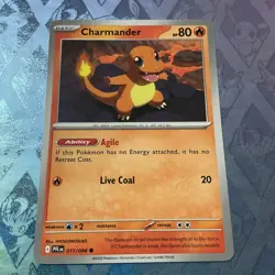 Charmander - PFL 011/094 - C NM / Mint ME02: Phantasmal Flames Regular Pokemon - Image 1