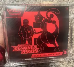 DESTINED RIVALS ETB ELITE TRAINER BOX NEW SEALED 2025 POKEMON SCARLET & VIOLET - Image 1