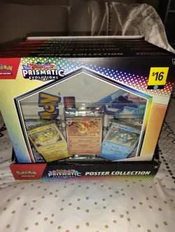 Pokemon Prismatic Evolutions Poster Collection Factory sealed LOTS OF 6 - Image 1