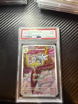 Pokemon TCG Arctibax 209/193 Paldea Evolved Illustration Rare psa9 - Image 1
