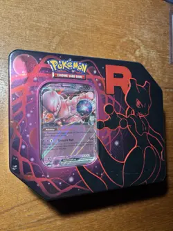 POKEMON DESTINED RIVALS MEWTWO TIN BRAND NEW FACTORY SEALED RARE TCG DR MEW TWO! - Image 1