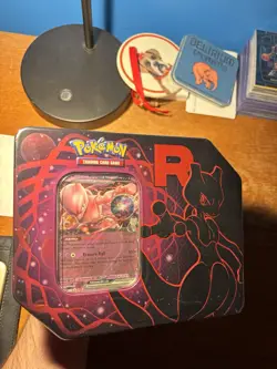 POKEMON DESTINED RIVALS MEWTWO TIN BRAND NEW FACTORY SEALED RARE TCG DR MEW TWO! - Image 3