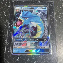 ULTRA RARE Gyarados GX 16/68 Pokemon Sun & Moon Hidden Fates Holo Foil - NM C64 - Image 1