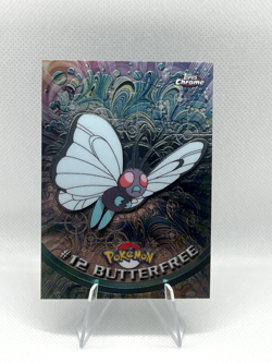 Butterfree Topps Chrome Pokemon #12 - Image 1