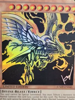 Yu-Gi-Oh Winged Dragon of Ra JUMP-EN045 Ultra Rare Shonen Jump Promo NM/VLP - Image 3