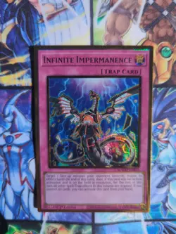 Yu-Gi-Oh Infinite Impermanence x 3 MAGO - EN052 1st Edition Maximum Gold - Image 2
