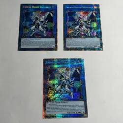 3x Firewall Dragon Singularity CYAC-EN047 Starlight Rare 1st Edition NM Yugioh 2 - Image 1
