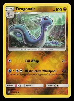 Dragonair 150/236 Reverse Holo Unified Minds Pokemon Card - Image 1
