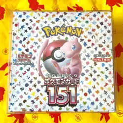 Pokemon Card 151 Scarlet & Violet sv2a Booster Box Japanese/NEW/Sealed/Unopened - Image 1
