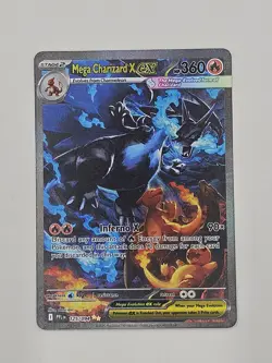 Pokemon TCG Mega Charizard X ex 125/094 SIR Phantasmal Flames Fresh Mint Card - Image 1