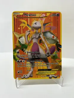 MewtwoEX HP170 164/162 Gold Metal Pokemon Card-Collectible Gift Display - Image 1