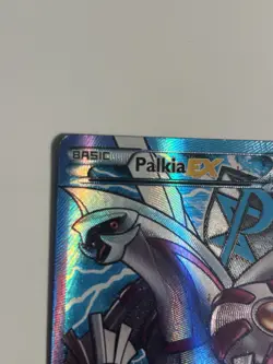 Palkia EX (Team Plasma) 100/101 Full Art Pokemon Card Damaged Condition - Image 4