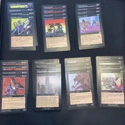 English - MTG Lot Of 100 Black Rares - 25 Plays Sets - All Reserved List Cards - Image 5