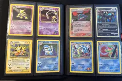 Lot of 100 ALL HOLO Vintage Pokemon Card Binder Collection - Image 4