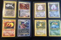 Lot of 100 ALL HOLO Vintage Pokemon Card Binder Collection - Image 5