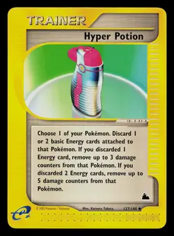 Pokemon Card - Hyper Potion Skyridge 127/144 Uncommon Non-Holo - Image 1