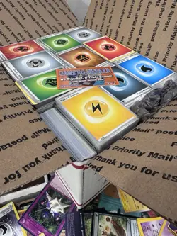 ??17lbs+ 4300+ Pokemon Energy ONLY Cards Bulk Lot?Some Sealed! Most LP/NM! - Image 1