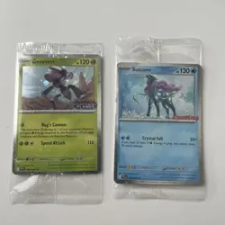Suicune GameStop Stamped Promo Card 026/094 & Genesect Bestbuy Promo - Image 1