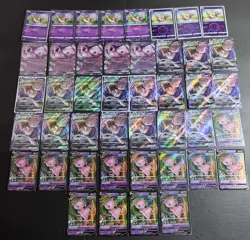 44 Lot Pokemon TCG S-Chinese Card Eevee Sylveon Gem Pack Mew J05 - Image 1