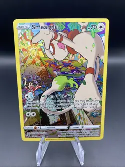 Pokemon TCG Smeargle Trainer Gallery Silver Tempest TG10/TG30 Ultra Rare Card - Image 1