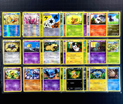 Pokemon Black & White Series Set Cards Collection Lot REVERSE HOLO Foil RARE NM - Image 1