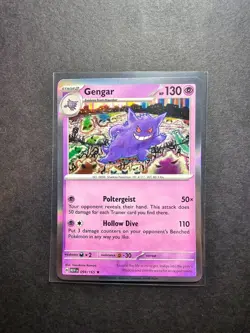 Gengar Holo Rare 094/165 Scarlet & Violet 151 Pokemon TCG Card NM - Image 1