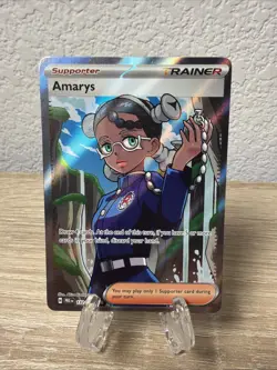 Pokemon TCG Amarys Ultra Rare Card 132/131 Prismatic Evolutions - Image 1