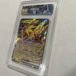 Zapdos ex 145/165 Sv2a: Pokemon Card 151 Holo (Japanese) HGA 9.5 GEM MINT - Image 5