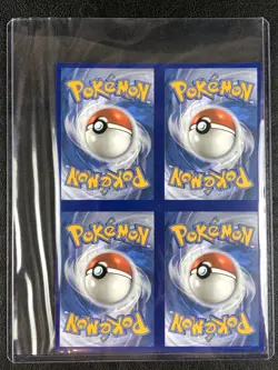 Pokemon TCG - Scarlet & Violet - Uncut Sheet Piece - 4 Card Energy - w/Toploader - Image 4