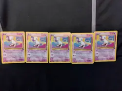 9 Card Mew #8 WoTC Promo Lot - 2000 Vintage Pokemon TCG - LP thru HP - Image 3